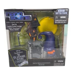 Nano Scene Metalfigs Nightmare Before Christmas Jack Skellington's House 25 yrs